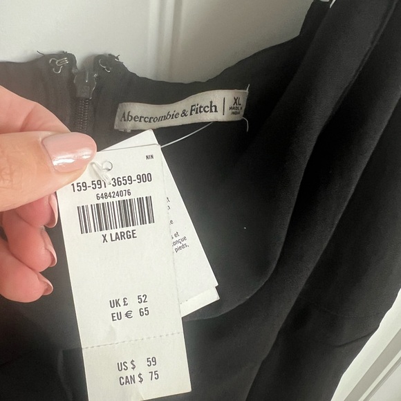 Abercrombie black mini dress - Picture 3 of 3